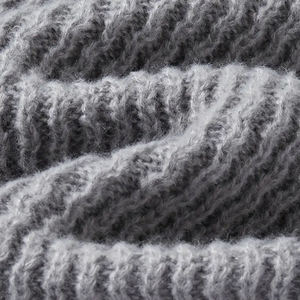 Heavyweight Winter Sweater <b>Long</b> Sleeve Chunky Knit Pullover Top Warm Cozy Comfortable Design for Cold Weather Outdoor - Product Image 3