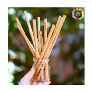Bamboo <b>Drinking</b> Straws | Organic Biodegradable Reusable Straws 8mm Wholesale OEM Supplier - Product Image 2