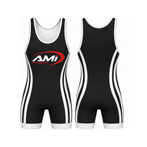 Traje de Lucha Libre Personalizado de Una Pieza, Impresión por Transferencia de Calor, Ajustado, de Secado Rápido, Elástico en Cuatro Direcciones, Transpirable, para Artes Marciales - Product Image 3