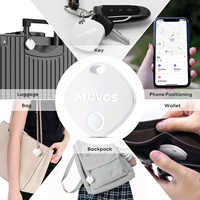 Traceur GPS intelligent Atuvos IP67 à prix de gros avec fonction Findmy, localisateur pour personnes âgées, dispositif de contrôle à distance en temps réel basé sur application iOS