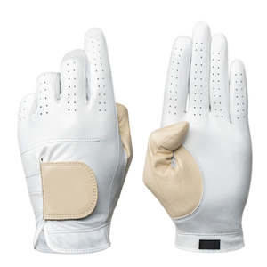 Guantes de Golf para Hombre, Internacionales, para Todo Clima, Suaves, Antideslizantes, de Cuero Cabretta, Ligeros, Duraderos, Ajuste Perfecto para Deportes - Product Image 1
