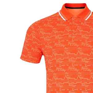 Camisa Polo de Manga Corta para Hombre, Sublimada, Nueva Llegada, Cuello Largo, de Alta Calidad, en Tela de Poliéster y Algodón - Product Image 4