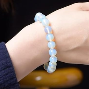 High Quality Opalite <b>Beads</b> Buddha <b>Bracelet</b> Romantic Gift Fashion Charm Jewelry for <b>Men</b> Women Energy Meditation - Product Image 2