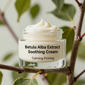 Crema calmante de abedul (extracto de Betula Alba), ácido hialurónico de adenosina, crema hidratante antienvejecimiento ODM/ OBM desarrollado formulado en Corea - Product Image 1