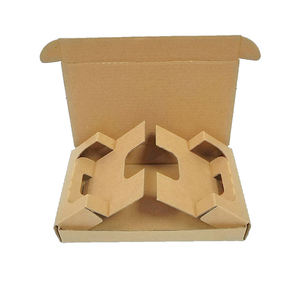 Custom Ultra-Rigid Drawer Style Shipping <b>Box</b>, Embossed Kraft Paper Packaging for Phone Accessories & Tempered Glass - Product Image 5
