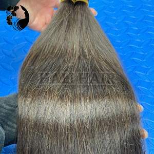 Cheveux humains vietnamiens de qualité supérieure en vrac cheveux vierges bruts Texture douce extrémités épaisses sans enchevêtrement vente en gros livraison rapide cheveux Hali - Product Image 4