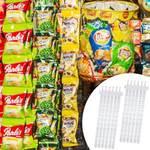 Tiras de clips personalizadas troqueladas de plástico para supermercado para exhibición minorista - Product Image 5