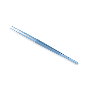 Pinces à micro-suture en gros, droites TC, 1 mm x 0,5 mm, couleur bleue, pinces chirurgicales, taille personnalisée - Product Image 1