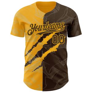 Maillot de baseball personnalisé à boutons, 100 % coton biologique, antibactérien, séchage rapide, respirant, col en V, unisexe, pour équipe - Product Image 6