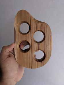 Support à œufs en bois 6x10, panier de rangement pour œufs frais et organisateur de comptoir, outils de cuisine pour l'organisation des œufs - Product Image 3
