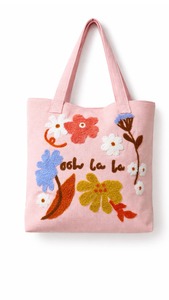 Custom Canvas <b>Tote</b> Bag Embroidered Shopping <b>Travel</b> Shoulder Bag Zipper Closure Large Capacity All Season Carryall - Product Image 5