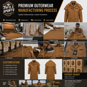 Manteau long imperméable et respirant en toile cirée pour femme, style trench, coupe-vent, pour l'équitation, le travail en extérieur, 100% résistant au vent - Product Image 6