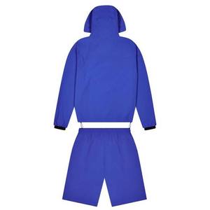 2026 Custom Zip Pullover Nylon Jacket <b>Set</b> Men's Casual Windbreaker With Windproof and Waterproof Short Tracksuit Wholesale - Product Image 2