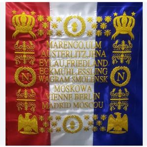 Insignias de Banderas Francesas Hechas a Mano, Personalizadas con Logotipo Impreso, Uniformes con Diseño Personalizado - Product Image 6