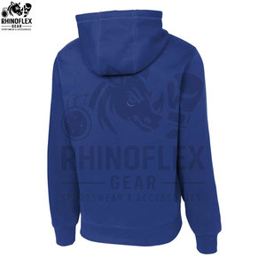 เสื้อฮู้ดผู้ชาย ผ้าฝ้ายพรีเมียม สไตล์ลำลอง สตรีทแวร์ เสื้อสเวตเชิ้ตทรงโอเวอร์ไซส์ แฟชั่นฮู้ดดี้ รับผลิตแบบ OEM ODM เสื้อฮู้ดสำหรับออกกำลังกาย ขายส่ง - Product Image 5