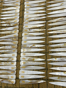 Cucharas de Concha Hechas a Mano, Forma Ovalada, Material Natural, Duraderas, Decoración para el Hogar, Artesanía - Product Image 5