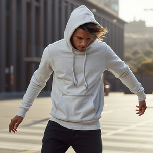 เสื้อฮู้ดดี้ผ้าฝ้าย 100% หนัก 500 GSM พรีเมียม คุณภาพสูง พร้อมบริการปรับแต่งแบบ OEM ODM - Product Image 1