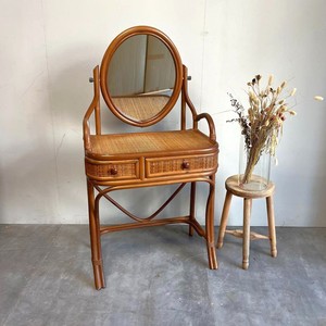 Bohemian homewares natural rattan <b>dressing</b> <b>table</b> premium quality make-up desk vanity <b>tables</b> - Product Image 3