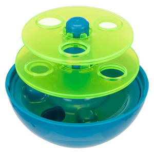 Jouet interactif pour animaux de compagnie, œuf en plastique de 13 cm, design rabattable - Product Image 5