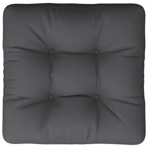 Coussins d'extérieur en polyester anthracite résistant aux UV 22,8x22,8x3,9 po pour palette - Product Image 6