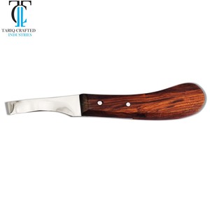 Couteau de fermeur en acier inoxydable avec poignée ergonomique, outil professionnel pour le soin des sabots de cheval, fournisseur professionnel - Product Image 3