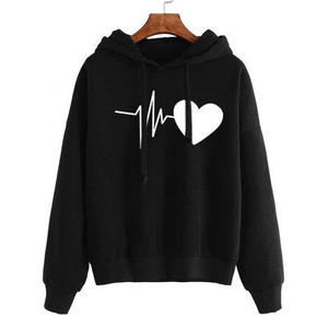 Sudadera con Capucha Unisex, Sólida, Informal, Holgada, con Bolsillo, para Invierno, 100% Algodón, Transpirable, de Secado Rápido - Product Image 3