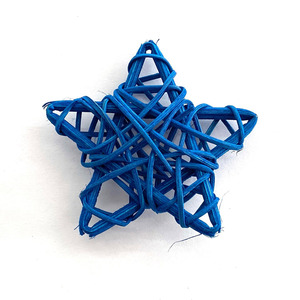 Étoiles en rotin colorées en gros pour décorations lumineuses de Noël, lumières décoratives d'intérieur pour festivals - Product Image 2