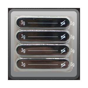 Bandes lestées mesurées de 3g Ruban de plomb lesté pour pagaies de pickleball - Product Image 1