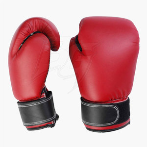Custom Logo Leather Boxing Gloves Premium Quality for Men Women Durable Impact Resistant Adjustable Wrist <b>Strap</b> Sparring Kick - Product Image 4