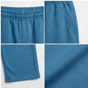 Pantalones de chándal OEM personalizados al por mayor con los últimos diseños en blanco, pantalones holgados de pierna ancha grises para hombre, pantalones para correr para hombre - Product Image 4
