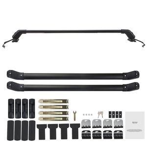 Barres transversales de toit en alliage réglables pour SUV, compatibles avec les rails latéraux de toit, capacité de charge de 155 lb, pour toit nu CRV - Product Image 1