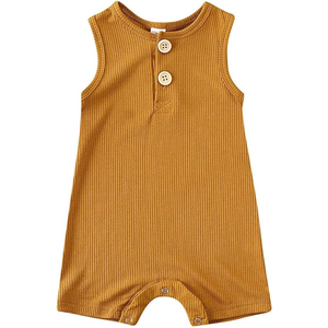 Pyjama pour bébé avec bas extensible, poignets repliables, sans boutons-pression, en tricot doux, style facile à enfiler, combinaisons pour bébé - Product Image 5