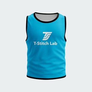 Best Selling Custom Soccer <b>Training</b> <b>Bibs</b> Heat-Transfer Printing Method Eco-Friendly Quick Dry Anti-Bacterial Sports Vest Front - Product Image 3