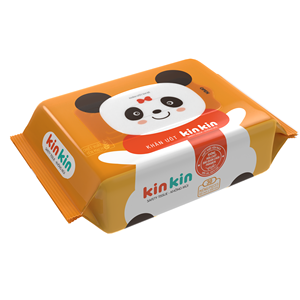 Lingettes humides non tissées antibactériennes écologiques premium pour bébés, 30 pièces, fabriquées au Vietnam, pour la prévention des éruptions cutanées - Product Image 1