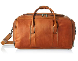 Bolsa de Viaje Plegable Unisex de Gran Capacidad, con Logotipo Personalizado, Diseño Liso en Cuero PU, Cuero Genuino - Product Image 5