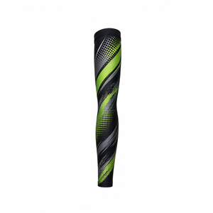 Mangas de compresión deportivas para hombre, personalizadas, para fitness, gimnasio, entrenamiento, correr, ciclismo, transpirables, elásticas, de soporte y protección atlética. - Product Image 4