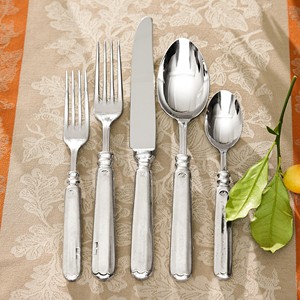 Juego de Cubiertos de Acero Inoxidable de Estilo Moderno y Elegante con Mango Personalizable, Acabado Plateado para Comedor, Empaque en Caja Personalizada - Product Image 6
