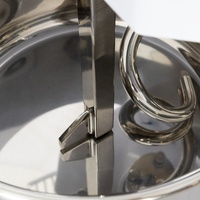 Nouveau mélangeur à spirale en acier inoxydable commercial et industriel de 10 l, antiadhésif, pour nouilles et pain, pour la pâtisserie et la boulangerie