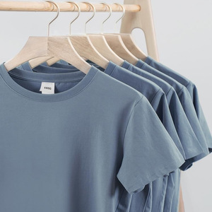Camiseta Unisex Fitspi de Algodón Peinado 180GSM, Verano, Casual, Manga Corta, Color Sólido, Transpirable, Premium - Product Image 5