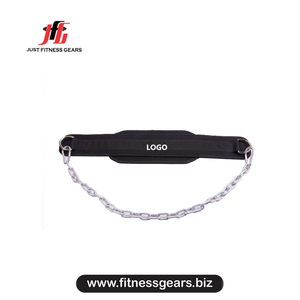 Weight Lifting Dipping Dip <b>Belt</b> with Steel Chain for Dips and Pull Ups - Product Image 5