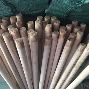 Suministros de Limpieza de Buena Calidad, Palos de Escoba y Mangos de Mopa de Madera Maciza de Eucalipto Natural, Tamaños Personalizados de 110 cm, 120 cm y 150 cm - Product Image 1