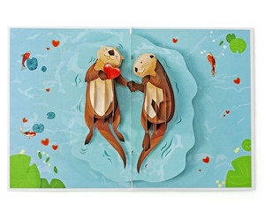 Carte de voeux Happy Valentine's Day 3D Pop-up Custom du Vietnam - Product Image 1