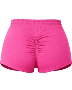 Peach - Pantalones Cortos Deportivos para Mujer, Cintura Elástica con Cordón, Pantalones Cortos Casuales para Descansar, Suaves y Elásticos, para Hacer Ejercicio en Verano, Correr, Ajuste Cómodo - Product Image 2
