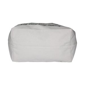 Sac promotionnel en coton, longue poignée, une couleur, noir, impression de logo, motif, design, sac fourre-tout en toile naturelle de 12 OZ pour le shopping - Product Image 5