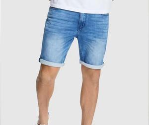 Shorts en jean 100 % coton taille mi-haute pour femmes et hommes, respirants, séchage rapide, décontractés, sportifs, streetwear, design personnalisable - Product Image 4