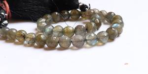 Cuentas Redondas Facetadas de Labradorita Natural AAA de 7-8 mm, Cuentas de Piedras Preciosas de Labradorita, Cuentas Redondas de Labradorita de 10 Pulgadas para Hacer Joyas - Product Image 6