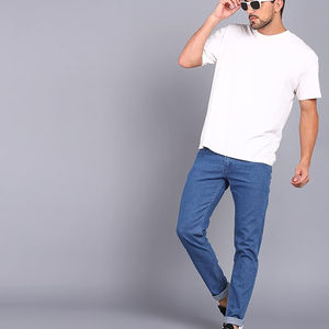 Nuevos Jeans de Hombre Elegantes y Ajustados, Jeans de Corte Regular Más Vendidos, Pantalones Casuales de Mezclilla para Hombre, Jeans Rectos para Hombre, Jeans para Chicos para Actividades al Aire Libre - Product Image 5
