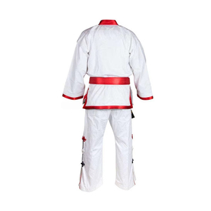 Uniforme de Taekwondo Premium Dobok en Coton, Tenue d'Arts Martiaux Légère et Respirante pour l'Entraînement, pour Enfants et Adultes - Product Image 2