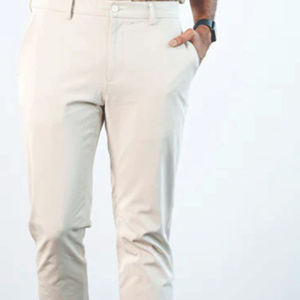 Pantalones Chinos para Hombre, Corte Recto, Cintura Alta, Ajustados, Primavera, 100% Algodón, Peso Medio, Ropa de Calle, Ropa de Trabajo, Secado Rápido, Transpirables - Product Image 2