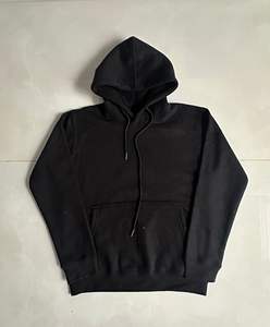 Sweats à capuche en molleton de coton lavés, colorés, à manches longues pour hommes, personnalisables avec votre logo - Product Image 6